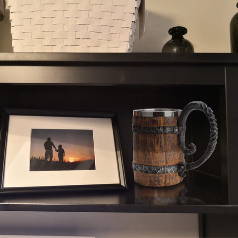 LAUGOKOBE easy-clean beer mug similar to standard mugs