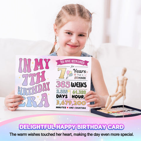 Launrada birthday greeting card shares warm wishes for the day.