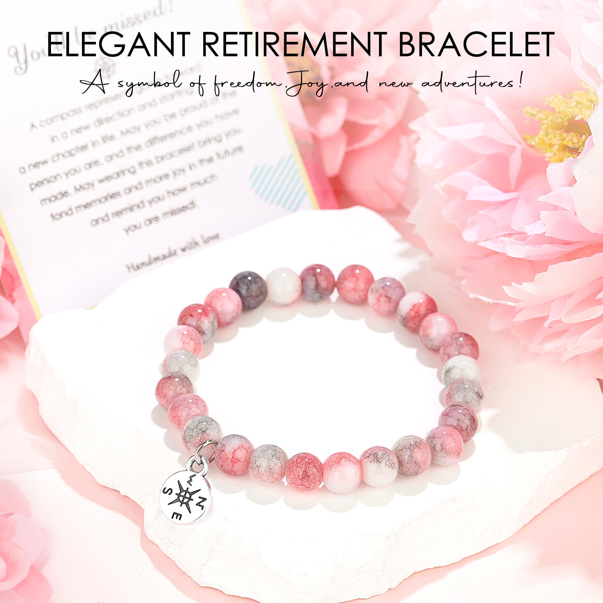 Launrada retirement keychain, a sleek keepsake for new beginnings