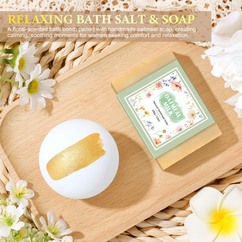 Launrada oatmeal soap nourishes skin with gentle cleansing for daily self-care.