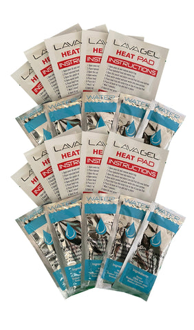 Lava Gel Oven Recharge Kit quick heating ideal for on-the-go meals.