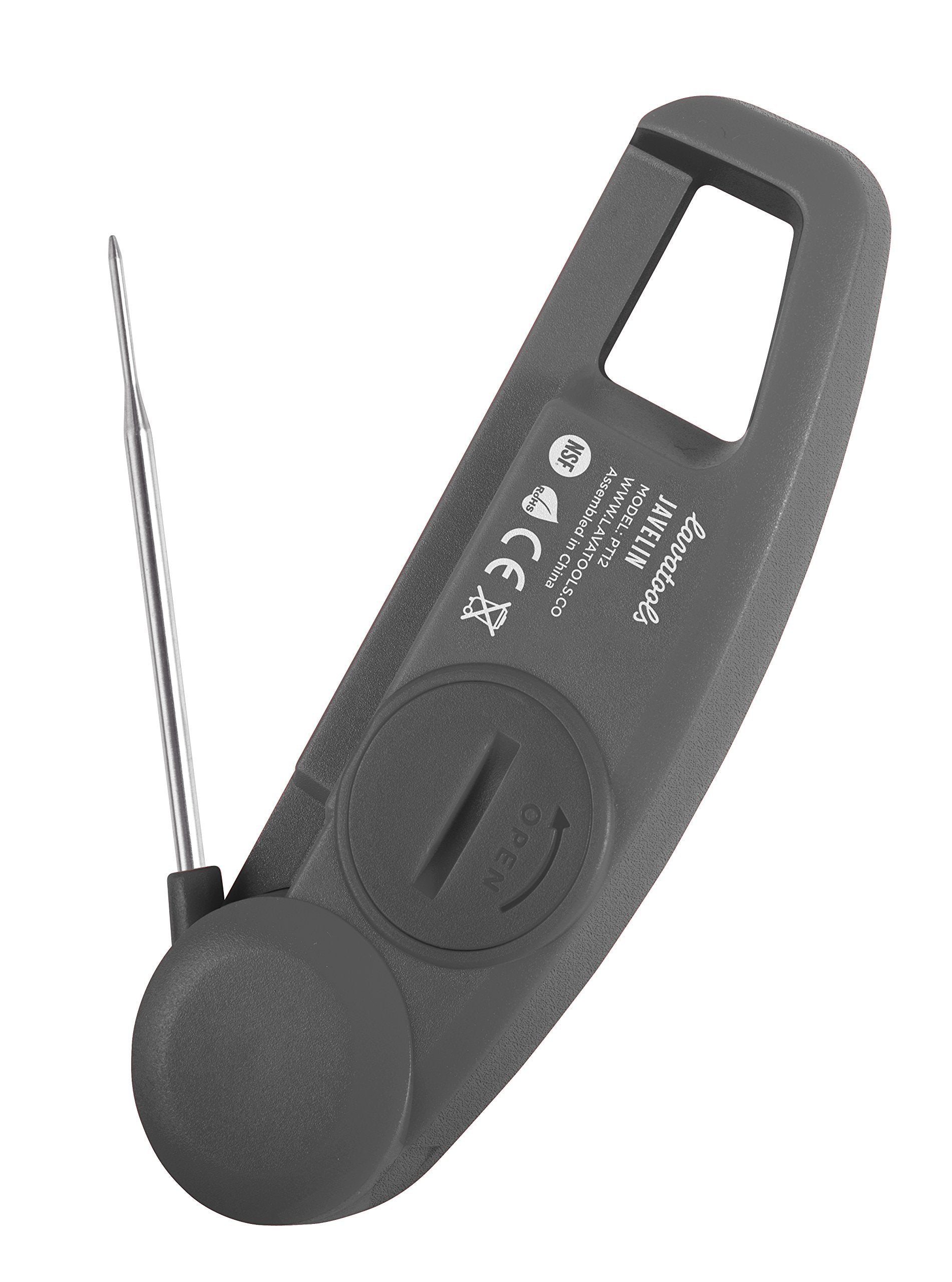 Lavatools Javelin 2.75-inch probe reaches thick cuts for precise readings.