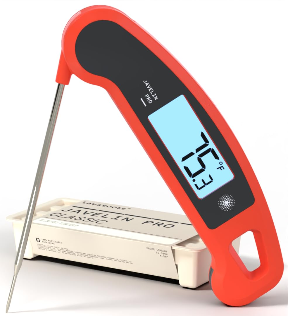 Lavatools Javelin PRO Classic thermometer front view for fast, accurate readings.
