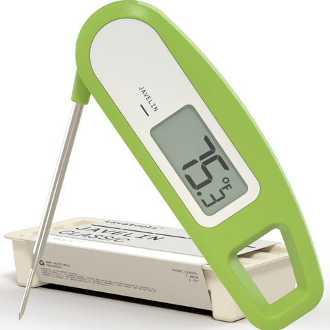 Lavatools Javelin Wasabi compact foldable design for easy storage and travel.