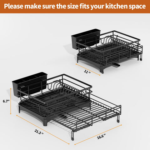 Laveshop dish rack is easy to assemble without tools