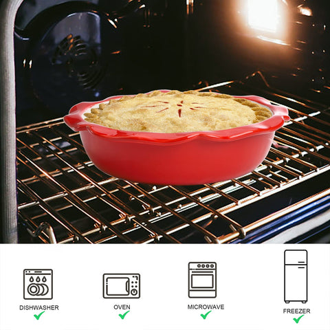Lawei 12 oz mini pie portions for personal desserts or savory pies.