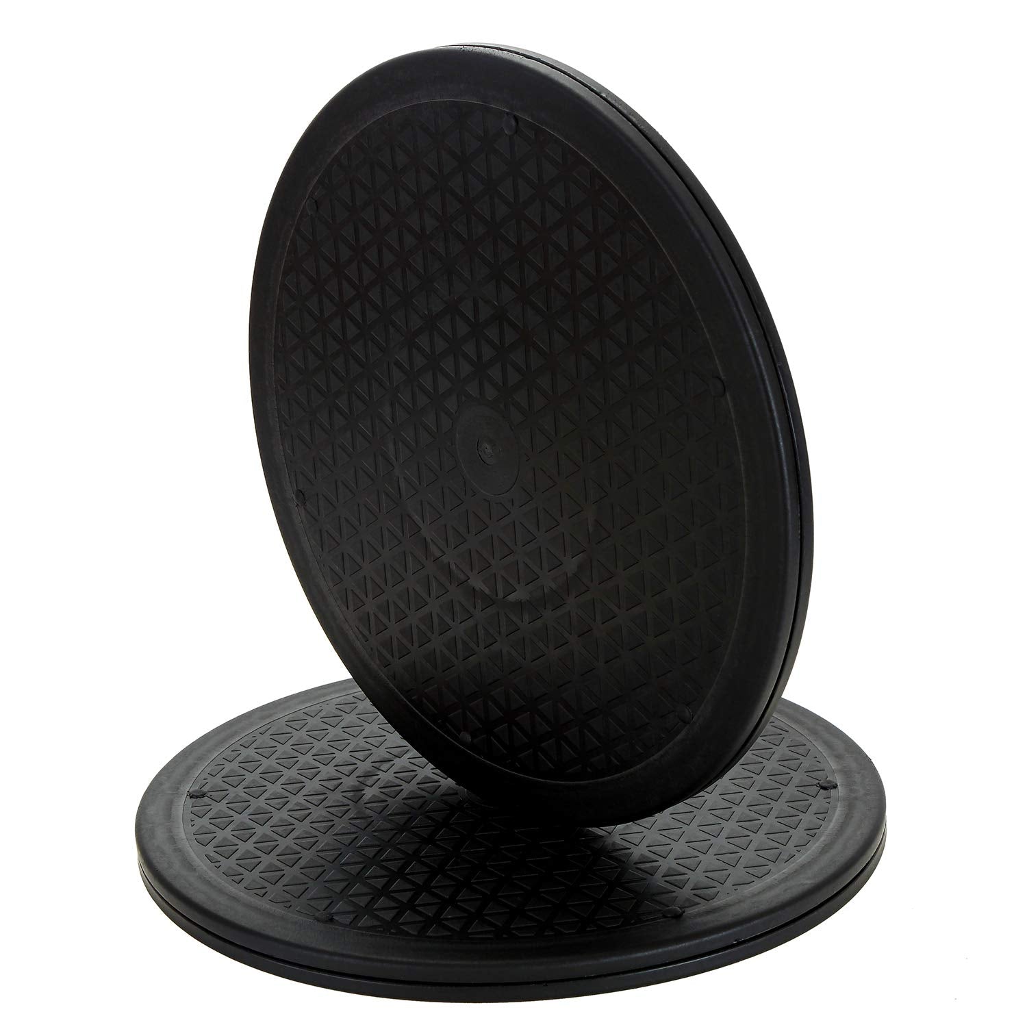 Lawei 2-pack 12-inch rotating swivel stand for easy access.