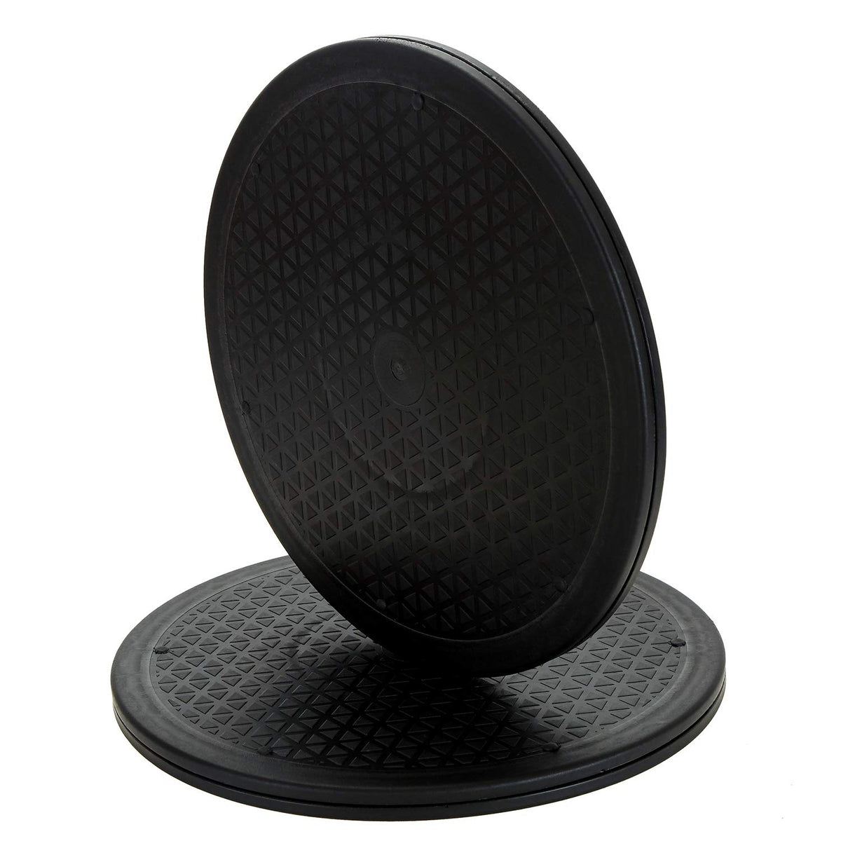 Lawei 2-pack 12-inch rotating swivel stand for easy access.