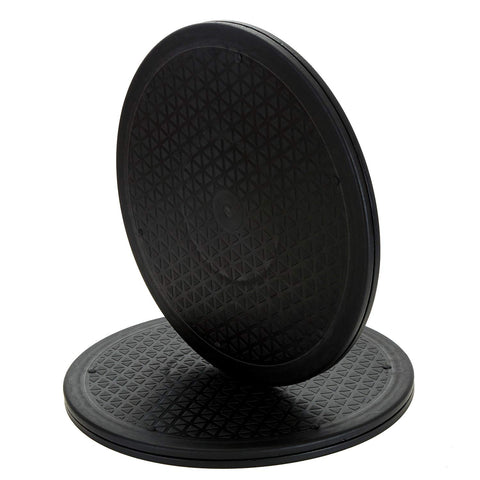 Lawei 2-pack 12-inch rotating swivel stand for easy access.