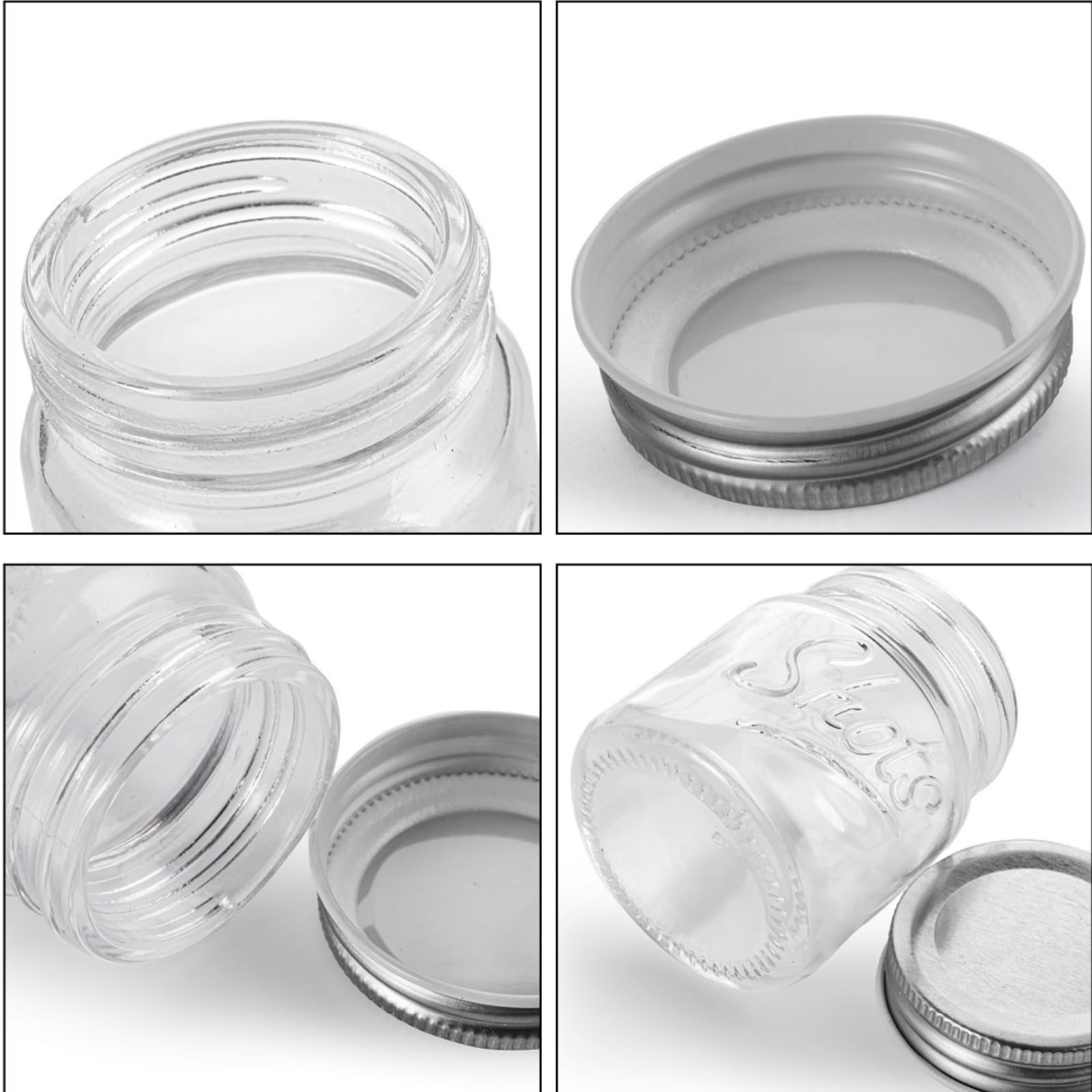 Lawei aluminum lids sealing tightly to preserve freshness.