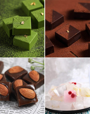 Lawei 24-cavity mold ideal for chocolate truffles, jelly, and candy.