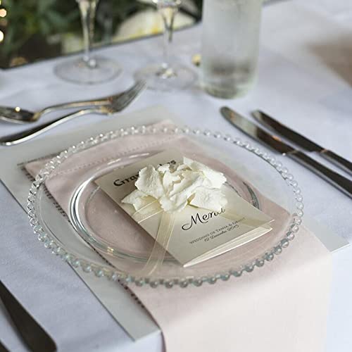 Lawei charger plate at a wedding setup for refined decor
