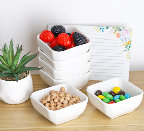 Lawei ketchup dip bowls 3 oz for party appetizers.