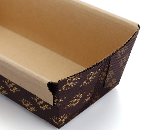 Lawei disposable stackable loaf pans save space and time cleanup.