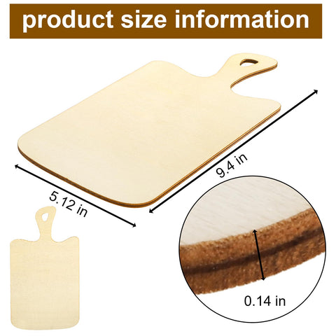 Lawei mini wood cutting boards stacked, unfinished wood ready for DIY customization