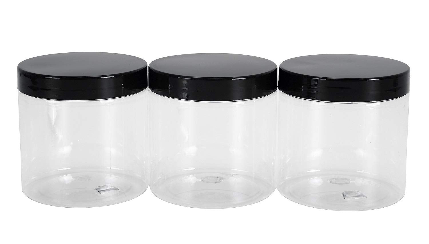 Lawei wide-mouth jar with 3.5 inch opening for easy dispensing.