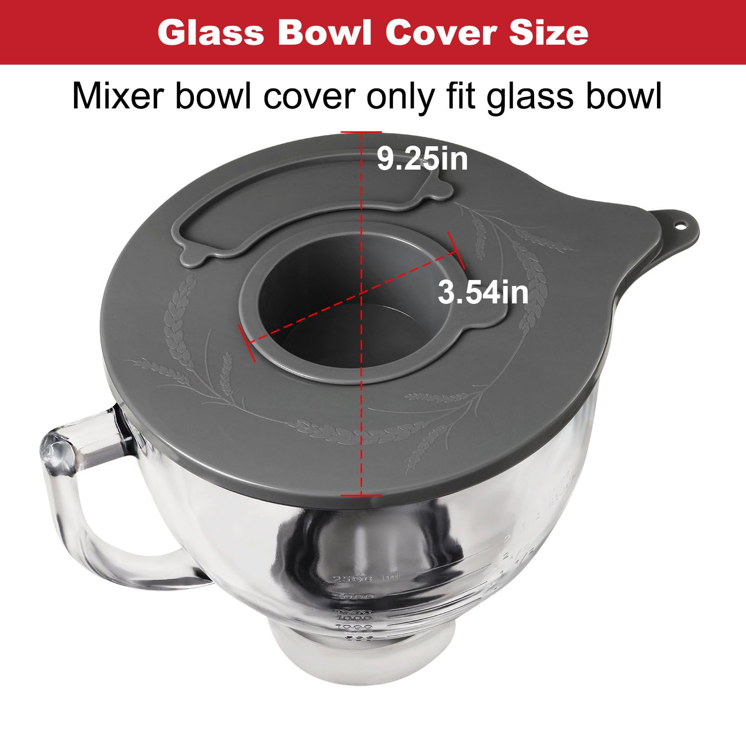 Lawenme compatible with KitchenAid K5GB tilt-head bowls