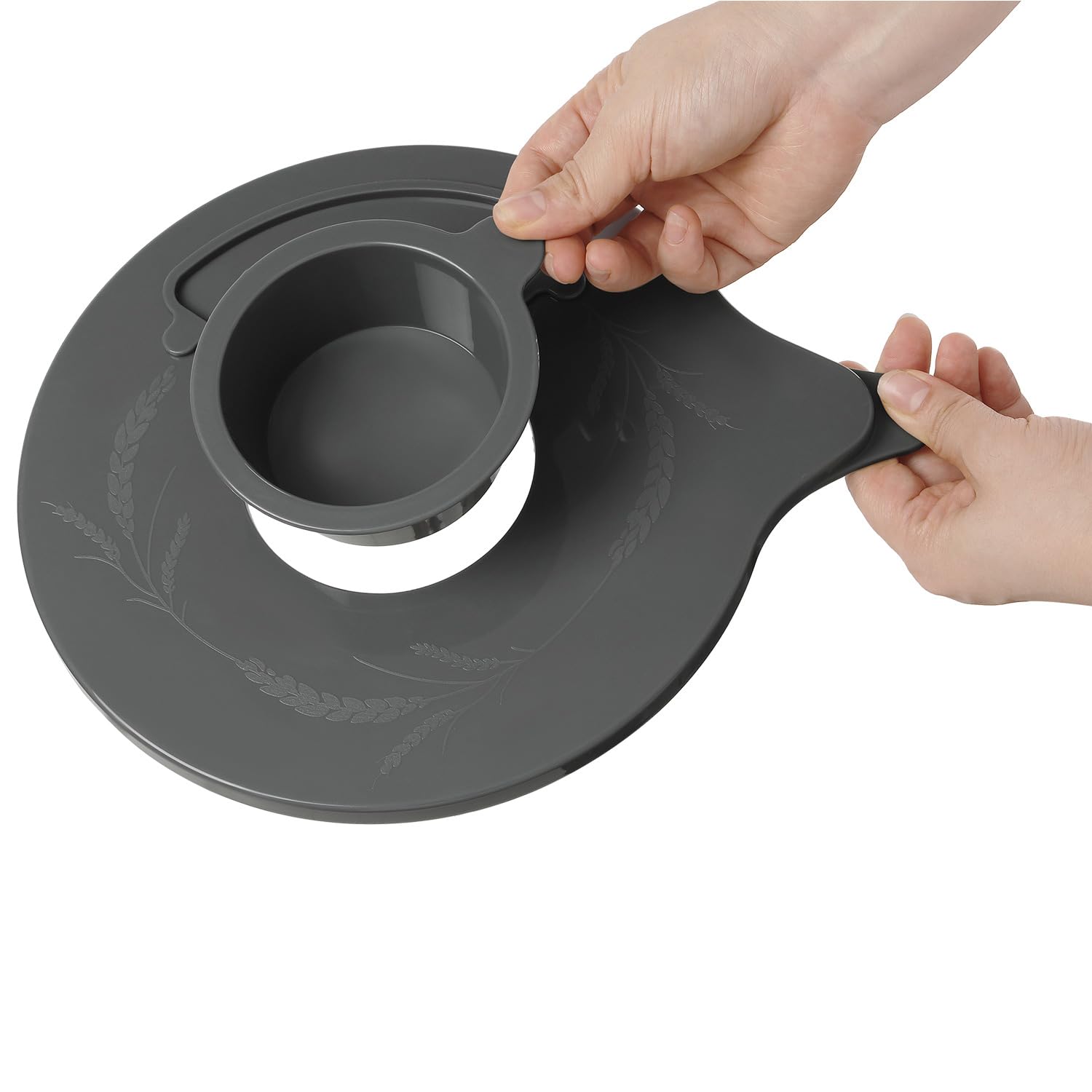 Lawenme easy-clean glass lid design for frequent use