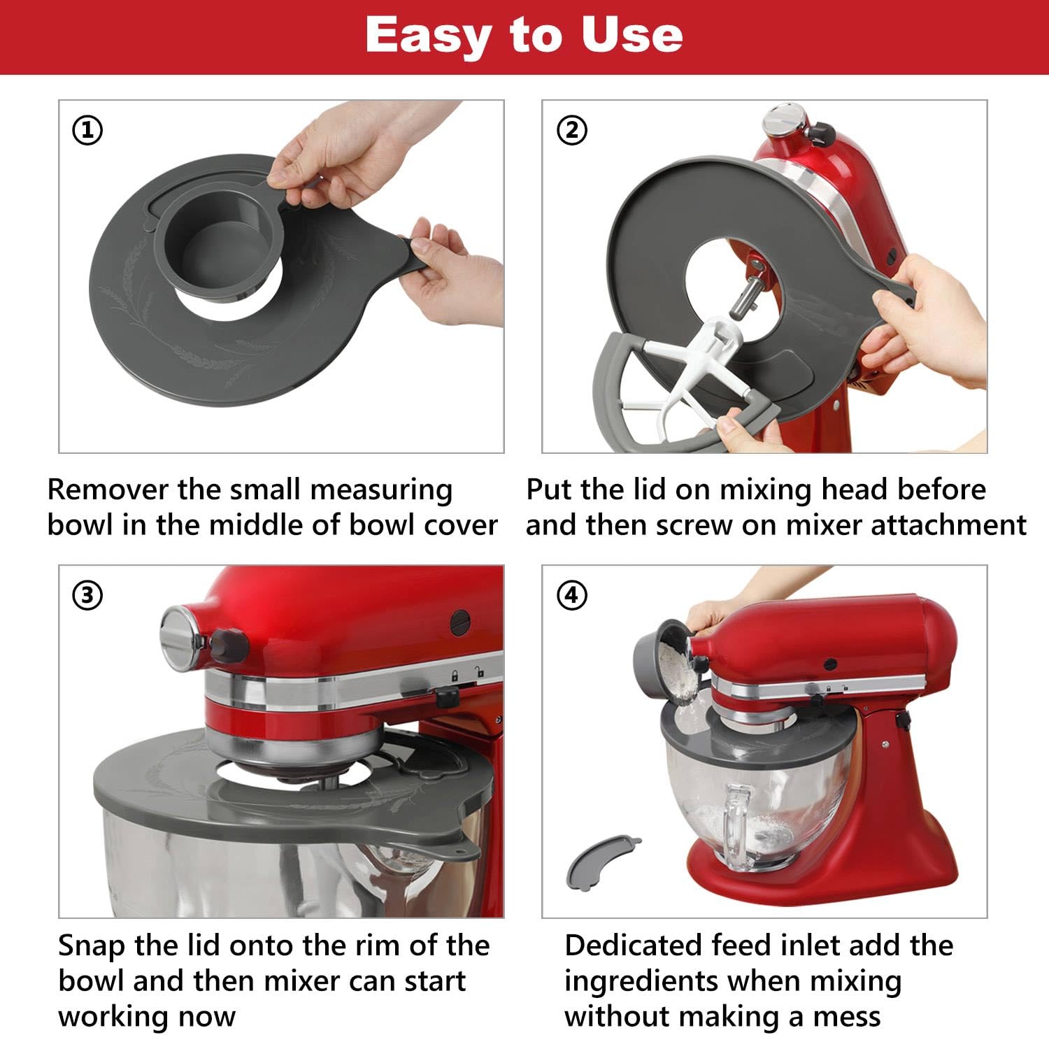 Lawenme splash guard preventing spills at high speeds