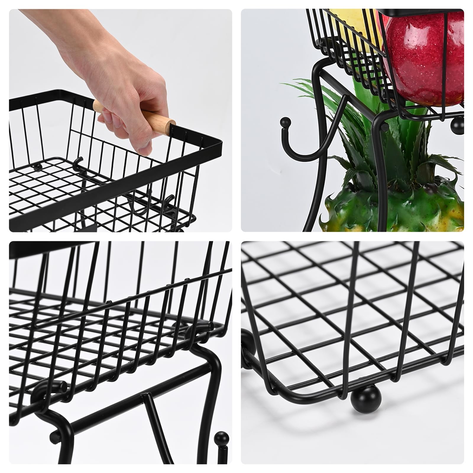 Lawhood-Mijin banana hangers add stable, convenient fruit storage