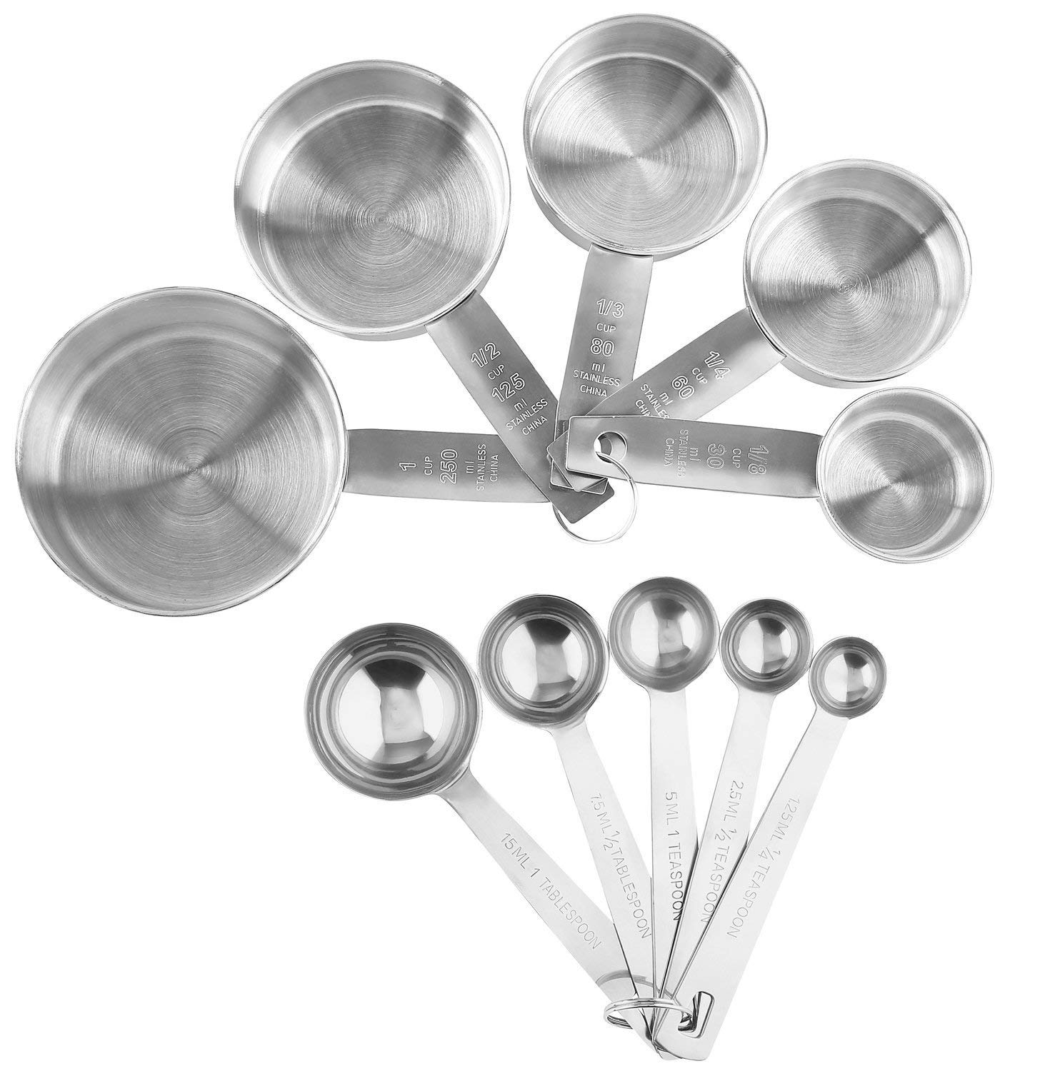 Laxinis World 1-tsp stainless steel spoon ideal for small batches.
