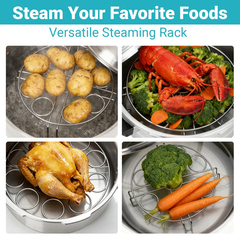 LayaVilla Egg Rack enables safe, easy removal of hot contents.