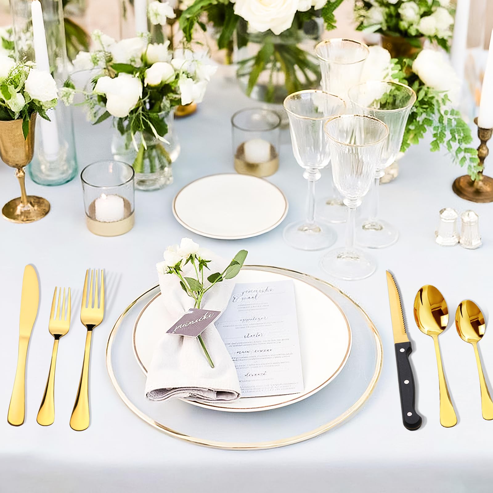 LayHyand ergonomic gold-handled utensils offer comfortable grip