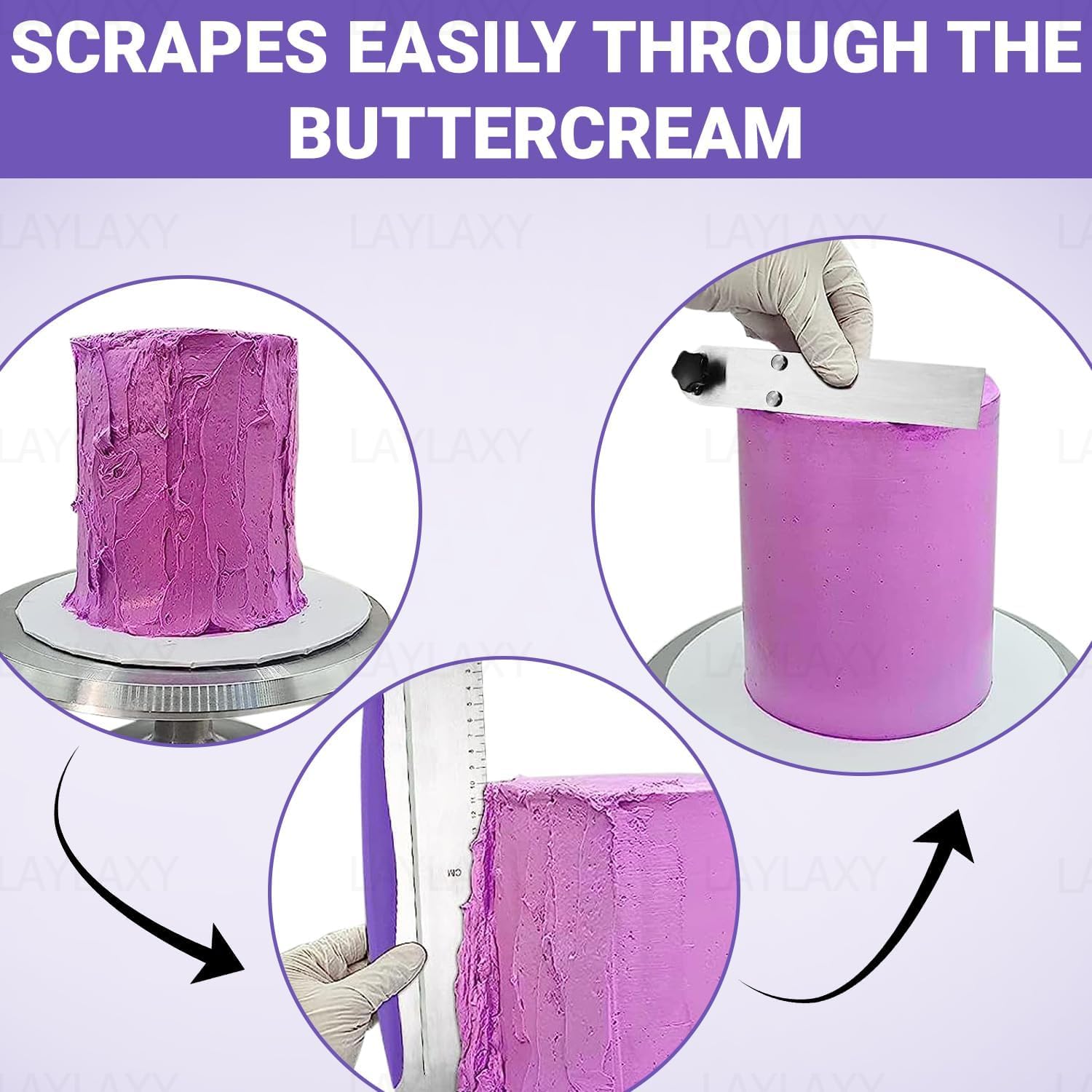 Laylaxy durable tool is dishwasher safe for quick cleanup.