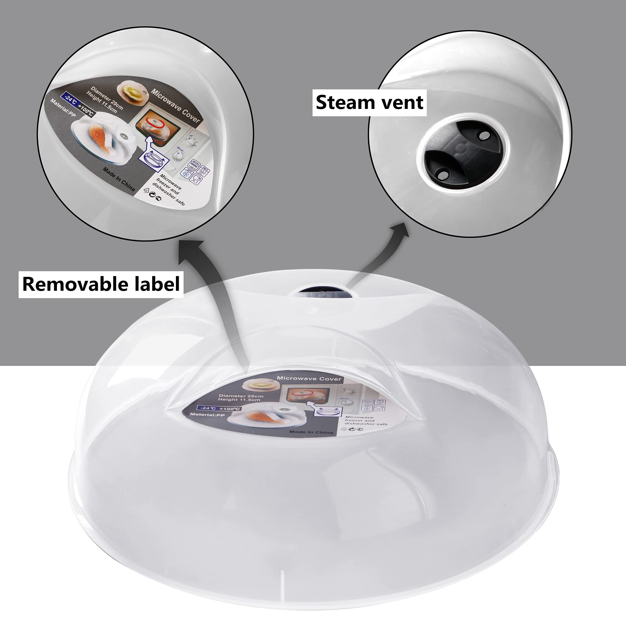 Layron BPA-free and melamine-free lid keeps meals safe and odors contained
