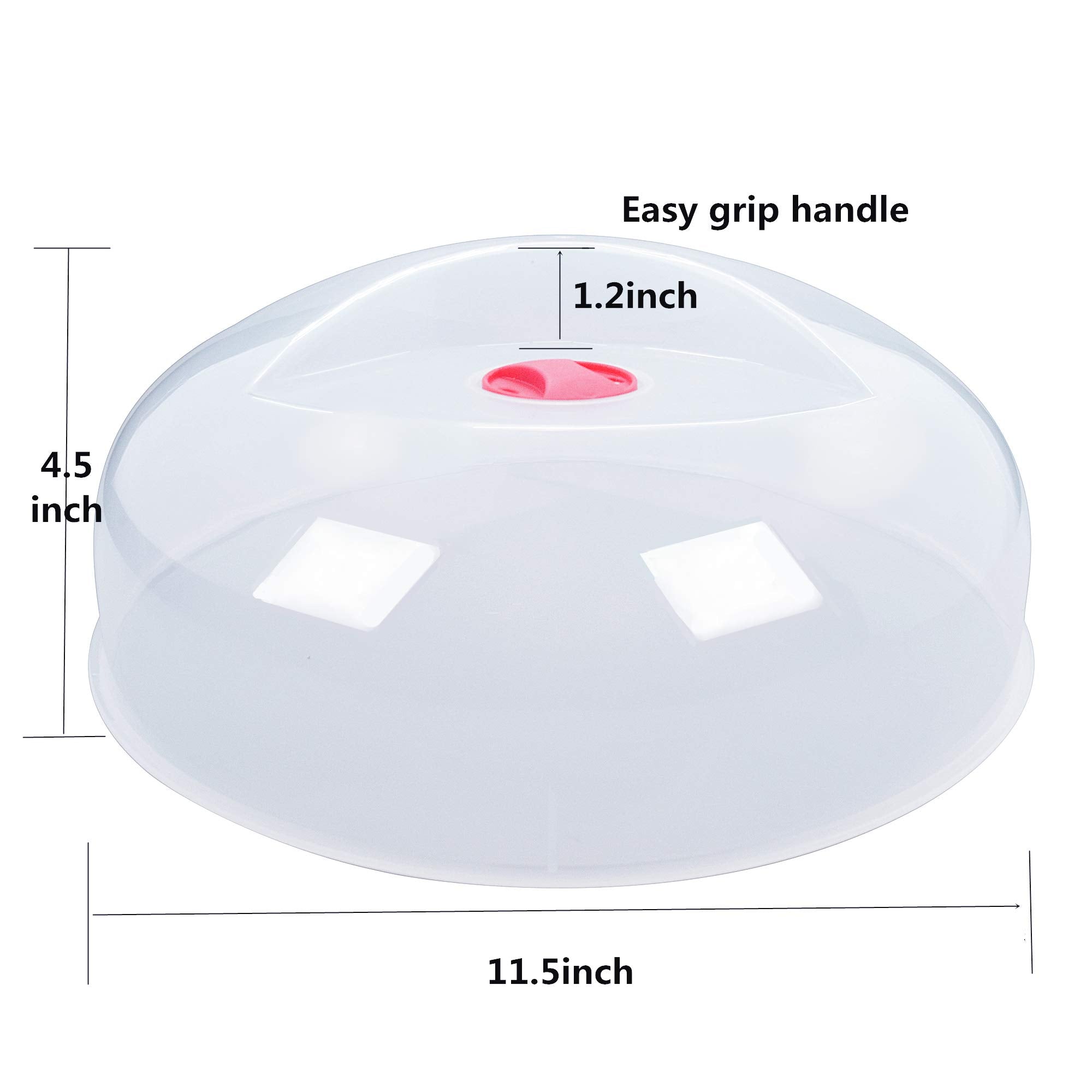 Layron BPA-free splatter cover emphasizes safety and non-toxicity