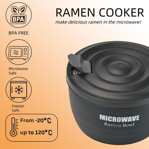 Layron BPA-free ramen bowl dishwasher safe for simple cleanup