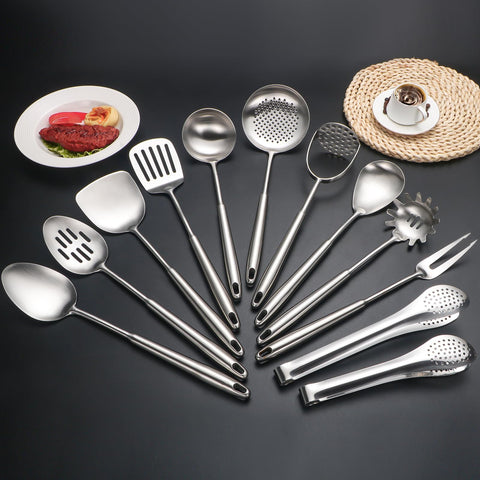 Lazycorner curved design utensils add a stylish touch to any kitchen