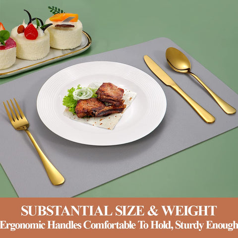 Food-grade stainless steel Lazycorner silverware for reusable dining.