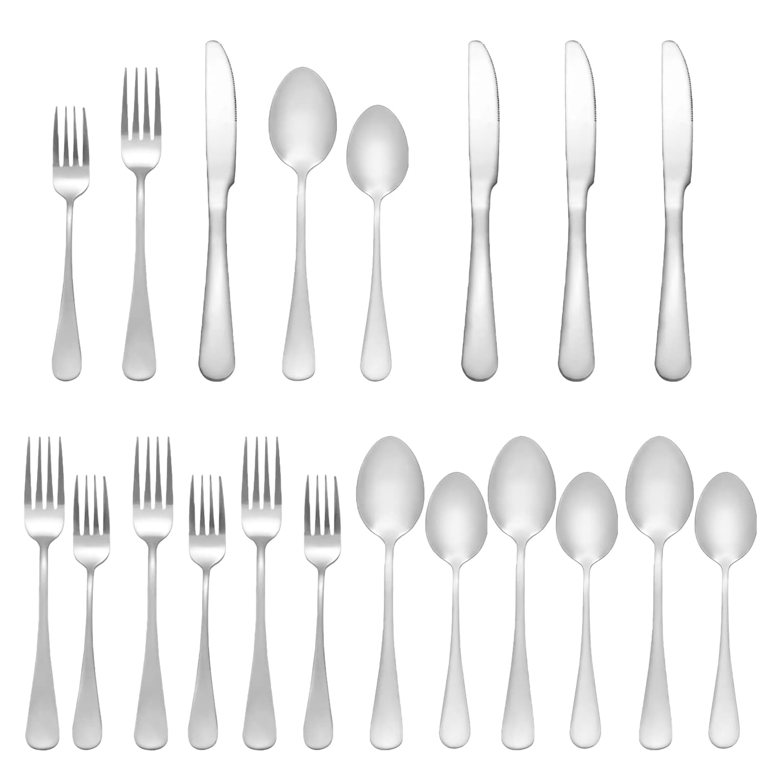Lazycorner 20pc dinner knife for durable daily use at home.