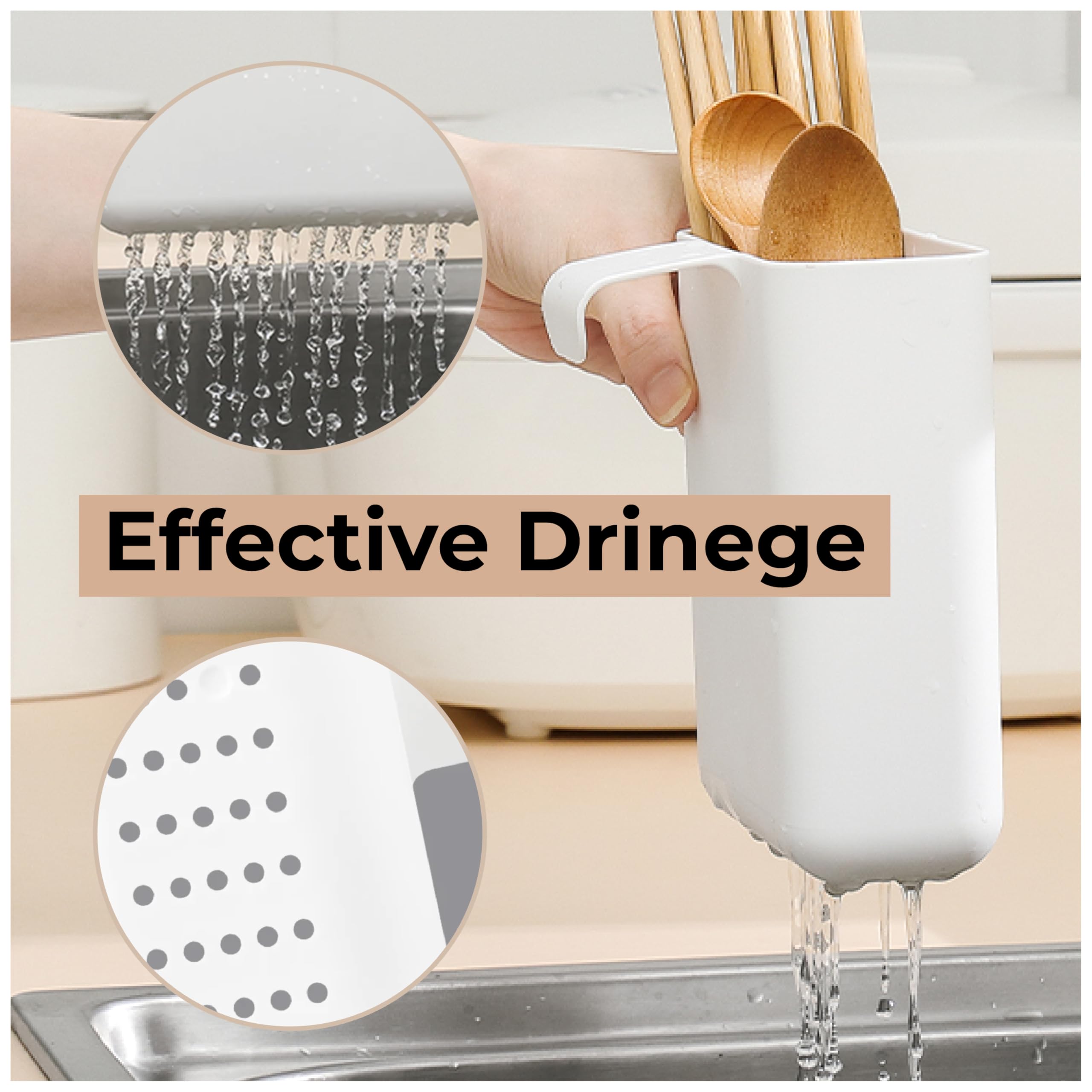 LazyzBeez sink shelf storage white promotes clutter-free counter space
