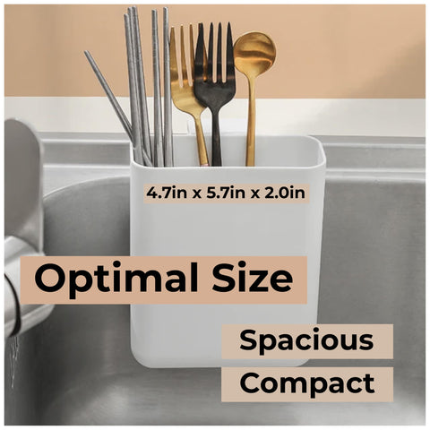 LazyzBeez utensils-drying rack demonstrates easy access and quick air-drying