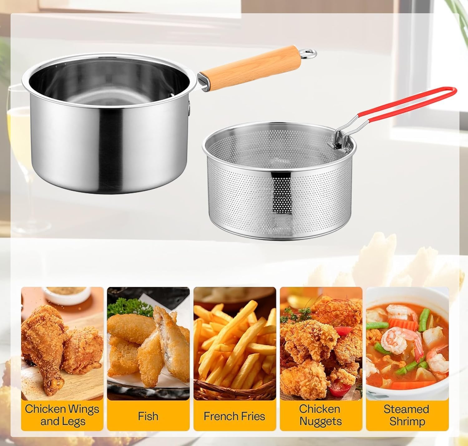 LCYHOMIEE durable stainless-steel exterior for regular use