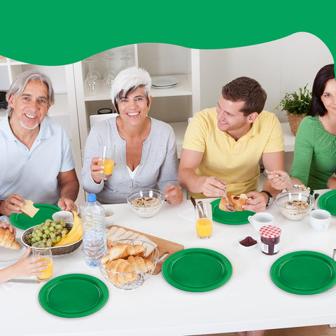LDFDRT heavy-duty green plates provide sturdy support for courses.