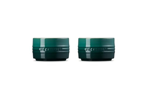 Le Creuset Artichaut ramekins glossy glaze resists chips and stains for lasting color