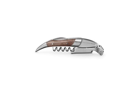 Le Creuset corkscrew with foil cutter highlights built-in convenience