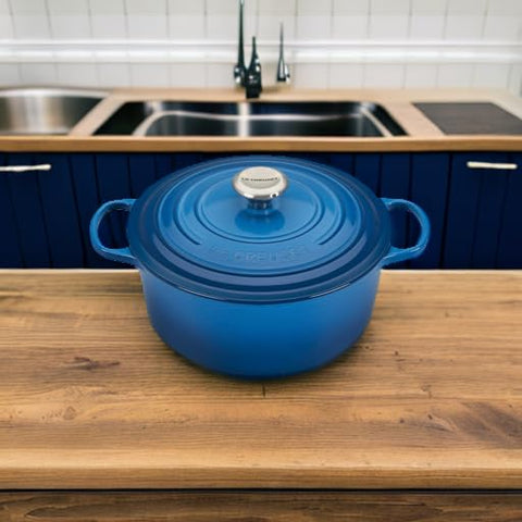 Le Creuset works on all cooktops, including induction, for versatile use.