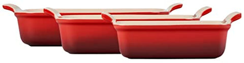 Le Creuset Heritage 10-inch dish shows versatile roasting and baking