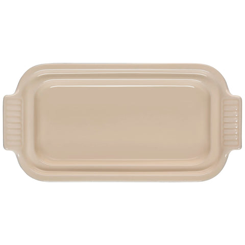 Le Creuset Heritage Butter Dish Marseille open convenient butter access at meals.
