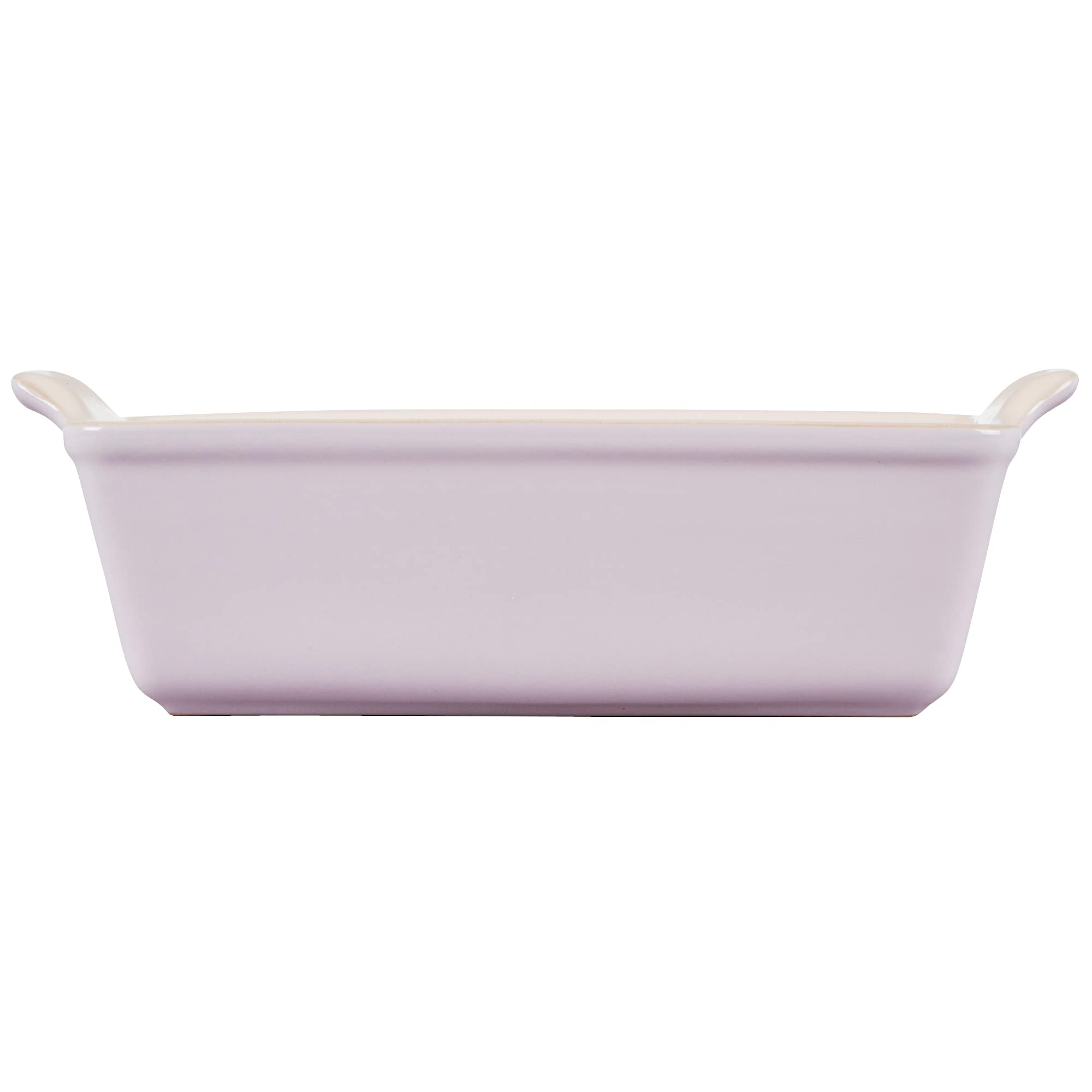 Le Creuset loaf pan demonstrates even heat distribution for breads and casseroles.