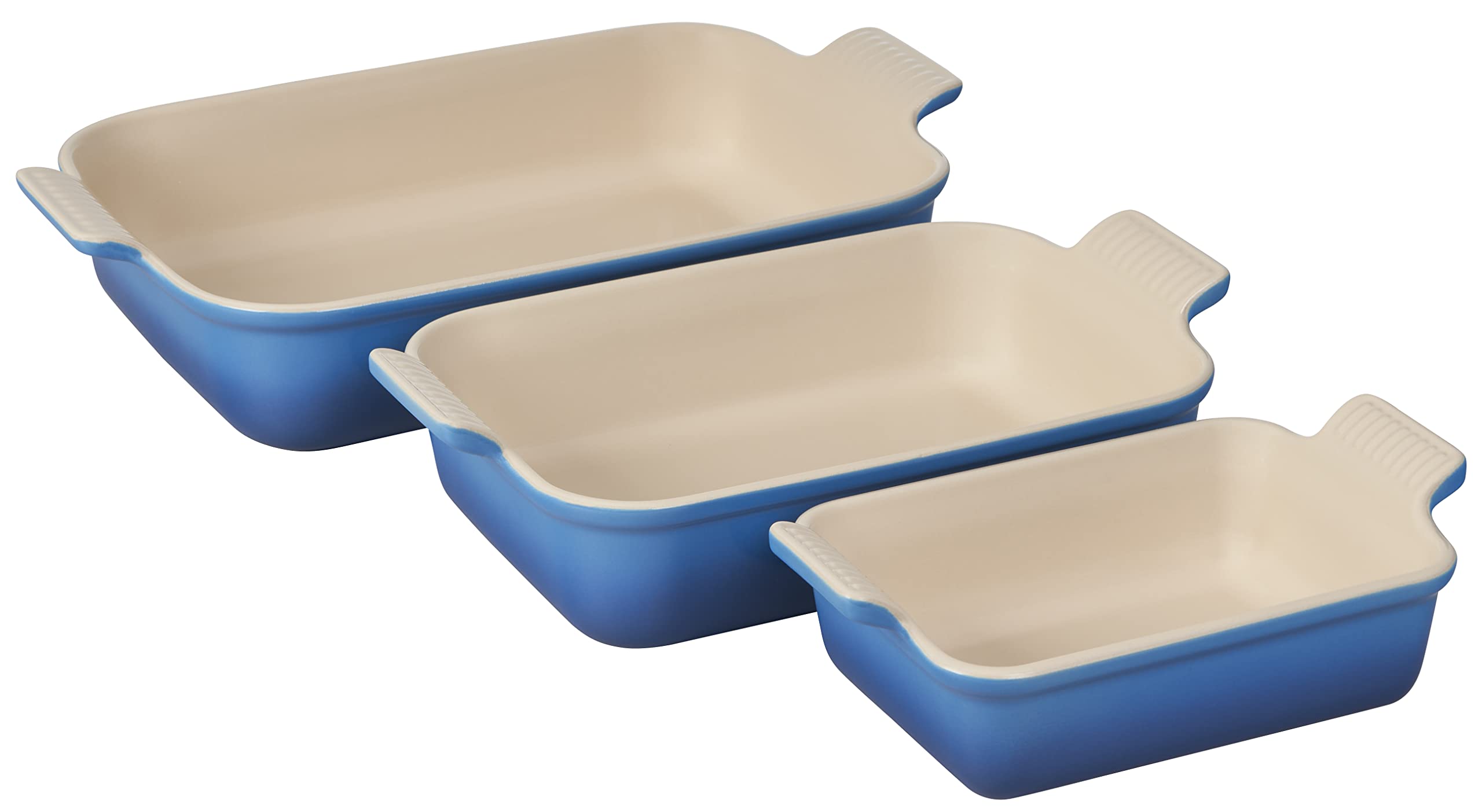 Le Creuset Heritage 12.5-inch dish ready for baking and serving