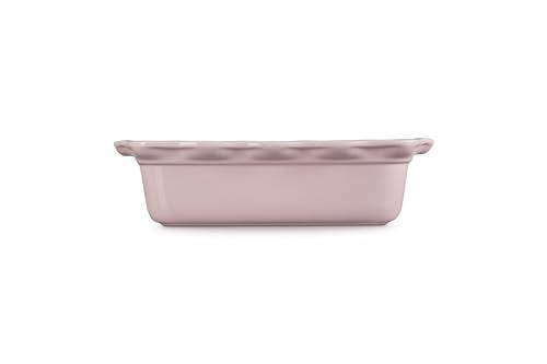 Loaf pan in the oven delivering even heat with Le Creuset