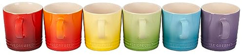 Le Creuset London mug glaze closeup showing nonporous finish