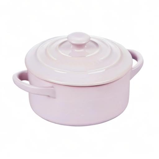 Le Creuset stoneware versatile for prep, storage, and decorative table presence.
