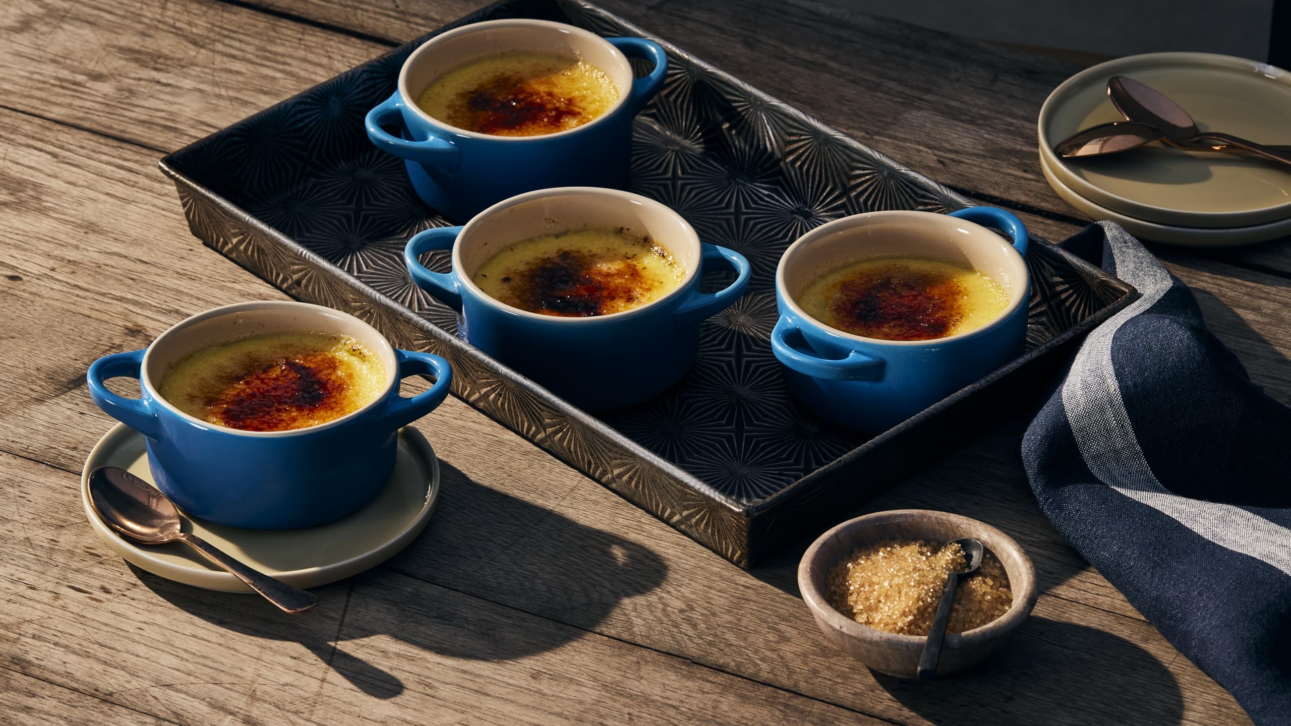 Le Creuset mini round cocotte dishwasher-safe for convenient cleanup after meals.