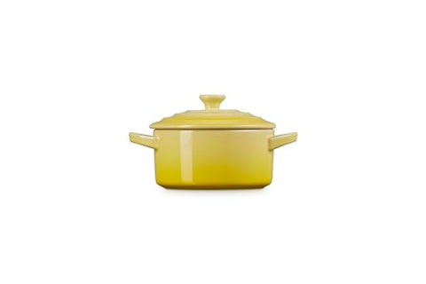 Le Creuset cocotte Soleil serving presentation adds color to tables.
